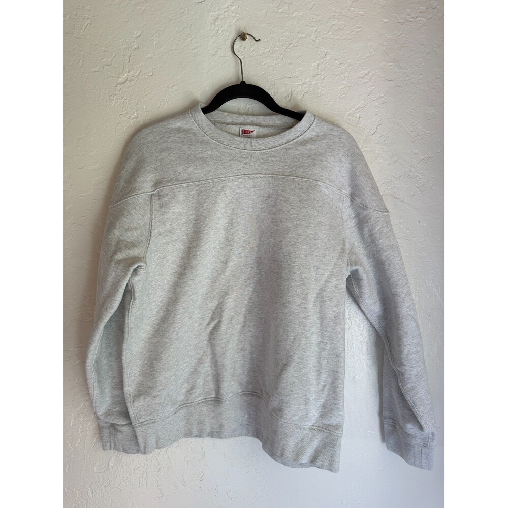 J.Crew Sportswear Heather Gray Crewneck Sweatshirt — Medium